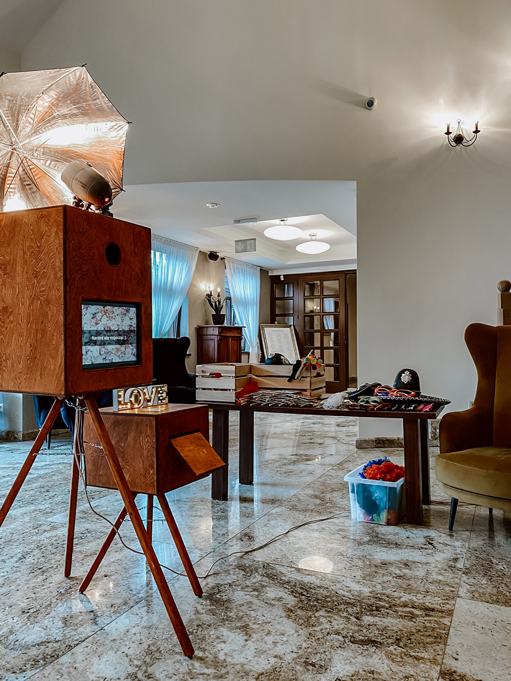 Bohobudka - rustykalna fotobudka